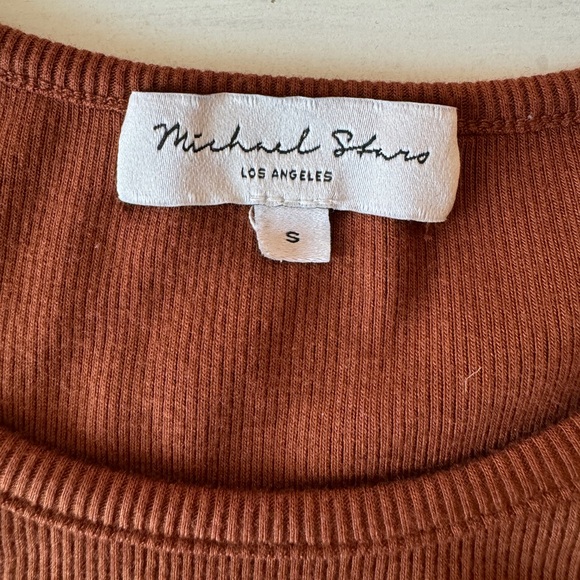 Michael Stars Jordan Mini Dress, size S, Color: Toffee - Picture 6 of 8